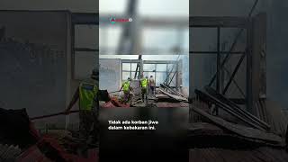 Dua rumah milik dan satu kantor pemerintah terbakar di Subulussalam, Selasa (27/2/2024).