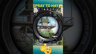 SPRAY TO HAY😱#shorts #virals #pubgmobile