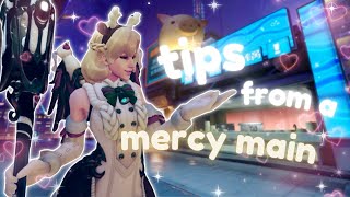 mercy TIPS that helped me improve ♡ mercy gold gameplay on pc ⋆౨ৎ˚⟡˖ | ow2