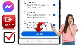 Bagaimana untuk log keluar messenger (android & iOS) log keluar akaun Facebook messenger