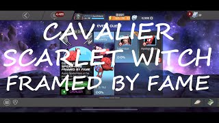 CAVALIER Scarlet Witch | Framed By Fame CAVALER EQ | Spider Ham | MARVEL CONTEST OF CHAMPIONS |