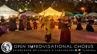 Caravan Project Florida & ShimmyBOOM Open Chorus  * Improvisational Global Caravan Tribal Bellydance