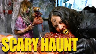 SCARY Halloween Haunt Walkthrough at Midwest Haunters Convention