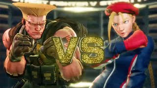 Kenshinsrc (Guile) vs EduPS4 (Cammy) - SFVCE Casual Match