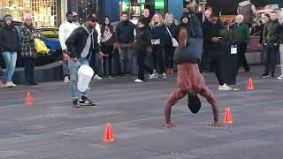 New York street performance - Times Square