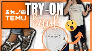 TEMU TRY ON HAUL | AFFORDABLE NICE CLOTHING ITEMS *MY FIRST TRY*