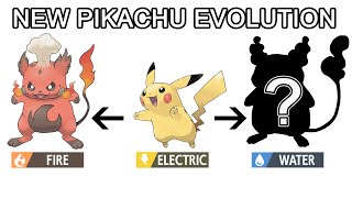 New Pikachu Evolution: Fire & Water | New Pokemon Type