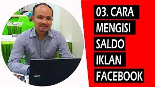 Cara Jualan di Facebook Ads - Cara Mengisi Saldo Iklan Facebook