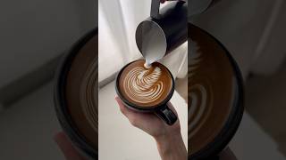 Latte art tutorial swan #latteart #lattearttutorial #shorts