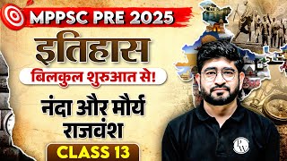 MPPSC Pre 2025 History | Nanda and Maurya Dynasty | Indian History for MPPSC Prelims 2025