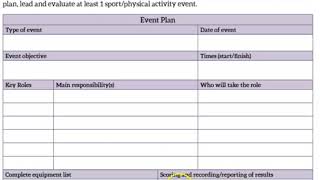 Sports Leaders Level 3 - Task 2.2