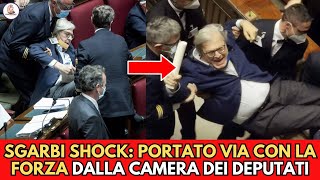 Sgarbi insulta la deputata della Camera e viene espulso con la forza: Incredibile video!