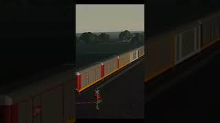 NS 4822 solo leading Autorack #train #trending #shorts #subcribe #ns