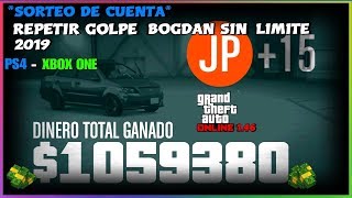 *SORTEO DE CUENTA CHETADA* REPETIR GOLPE DE BOGDAN SIN LIMITE GTA V ONLINE 1.46 PS4-XB1