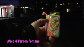 Weco 4 Farben Fontäne 4K