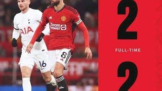 Rasmus Hojlund Goal Manchester united VS Tottenham