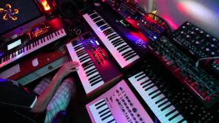 A Trip for Johnny - Yamaha Montage, JU-06, JX-03, JP-08, DSI Mopho SE, Minilogue,