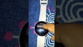 APPLE AIRPODS CONECTING GALAXY WATCH 4 VIRAL SHOTS