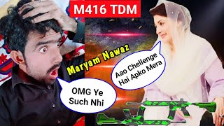 Maryam Chellange Me in TDM 🙄| M416 TDM Chellange | I got Shoked | Pakistani Girl