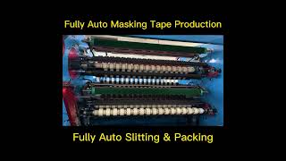 Masking Tape Production Fully Auto Tape Converting/Slitting & Packing Machine for Kraft/OPP/Masking