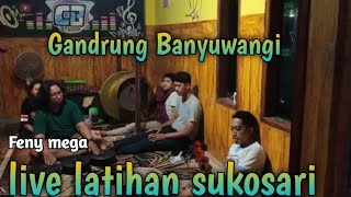 FENY MEGA emak kuwalon  || live latihan Gandrung