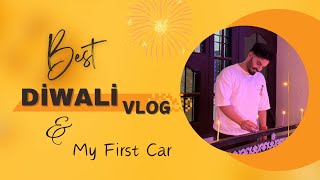 My Dream Diwali Vlog & A Big Milestone: Buying My First Car #myfirstcar #diwalivlog