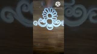 चौरंगा समोर काढायला सोपी सुंदर रांगोळी|Sanskar Bharti Rangoli Design| #shorts #shortsvideo #rangoli