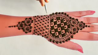 ladkiyo ke liye bharva mehndi design | easy and simple mehndi design | new mehndi design 2024