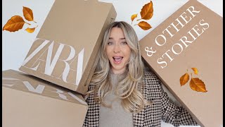 ZARA & AND OTHER STORIES AUTUMN TRY ON HAUL!! | Freya Killin