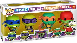 Unboxing TMNT Teenage Mutant Ninja Turtles Mutant Mayhem GITD Glow Funko Pops #tmnt #funkopop