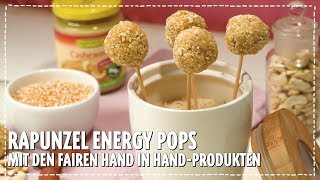 Energy Pops mit den HAND IN HAND-Produkten von RAPUNZEL