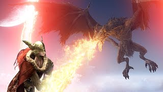 Can ANY Boss Survive Jagged Peak Drake 's Raging Flame? ⚔️ Elden Ring Shadow of The Erdtree DLC