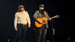 Morgan Wallen and Larry Fleet- Where I Find God- LIVE in Green Bay Wi- April 28, 2022