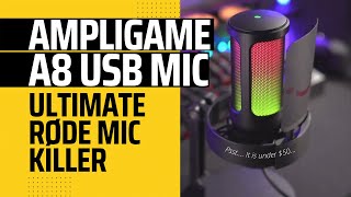 Fifine Ampligame A8 Microphone REVIEW + MIC TEST - BEST CONDENSER MIC UNDER $50