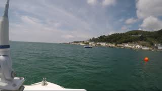 Sailing around Aberdovey harbour 07 July 2019 river Dovey / Dyfi