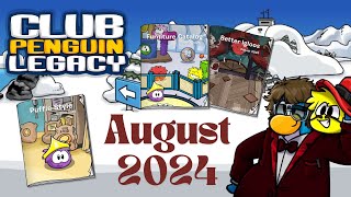 Club Penguin Legacy - SECRETS FOR AUGUST CATALOGS