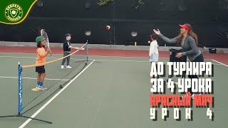 Уроки тенниса для детей. До турнира за 4 урока, Tennis 10S - Урок 4 TENNIS SECRETS