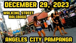 December 29, 2023 WALKING STREET BALIBAGO ANGELES CITY PAMPANGA PHILIPPINES #touristspot