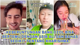 ASIB ALI LIVE DI TEMANI BANG OZOL, NETIZEN KEPO ASIB ALI TAU BIRTHDAYNYA KHARISHMA. #asibali