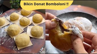 Bikin Donat Bomboloni !!