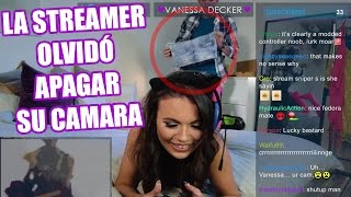 LA STREAMER QUE OLVIDÓ APAGAR SU CÁMARA