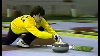 1982 World Junior Men's Curling Championship Final - Thompsett vs Grahn (Ends 8-10)