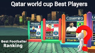 Fifa World Cup 2022 Best Players Ranking | Qatar World Cup