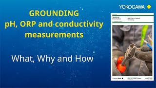 Grounding pH/ORP and conductivity measurements