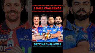 Travis Head And David Warner vs Rohit Sharma And Virat Kohli | 3 Ball Challenge 💥 | #shorts #gaming