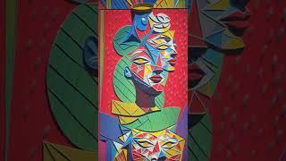 Metamorphosis in Motion: Animated 'Buste de femme' by Picasso