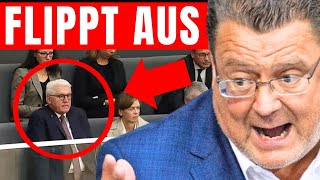 STEINMEIER FLIPPT AUF TRIBÜNE AUS! 💥 AFD FORDERT IHN HERAUS! 💥 RIESEN AFD EKLAT GEHT ÜBERALL VIRAL!