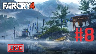 Far Cry 4 | Starting Story Part 08 | Live Stream Full Walkthrough