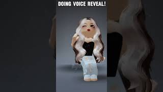 Voice reveal! #roblox #doors #robloxedit #foryou #edit #voicereveal  #reveal #cool #cat