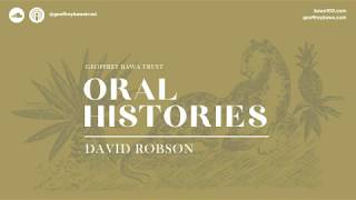 Oral Histories: David Robson